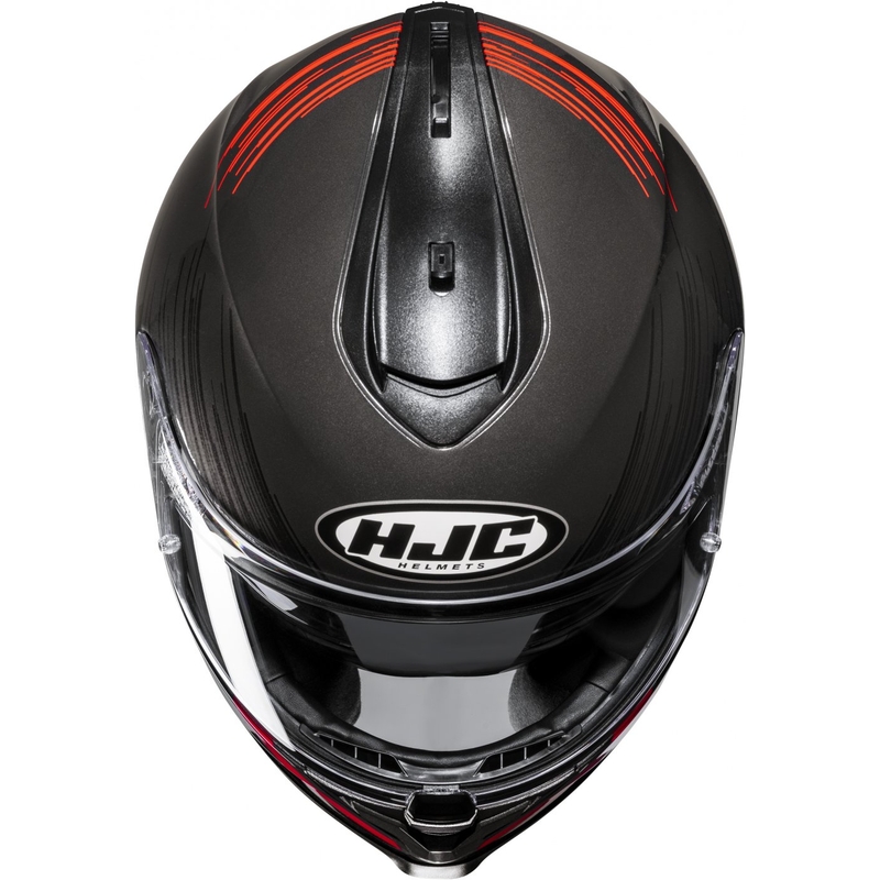 HJC C70N Sway MC1 Integrált bukósisak piros-fekete