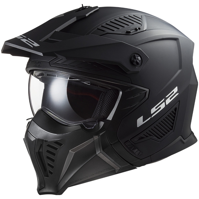 LS2 OF606 Drifter Solid motoros bukósisak fekete matt