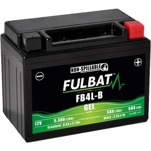 Zselés akkumulátor FULBAT FB4L-B GEL (High Capacity) (YB4L-B GEL)