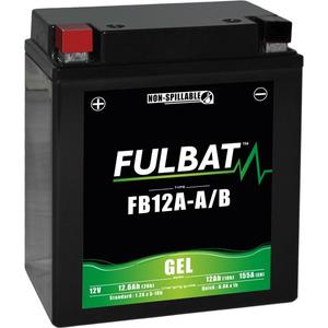 Zselés akkumulátor FULBAT FB12A-A/B GEL (YB12A-A/B GEL)