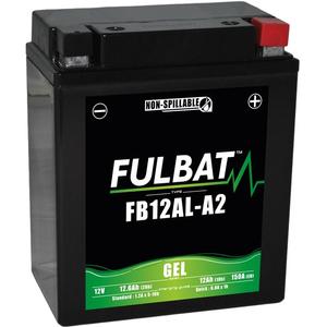 Zselés akkumulátor FULBAT FB12AL-A2 GEL (YB12AL-A2 GEL)