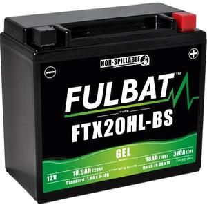 Zselés akkumulátor FULBAT FTX20HL-BS GEL (YTX20HL-BS GEL)