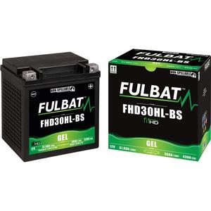Zselés akkumulátor FULBAT FHD30HL-BS GEL (Harley.D) (YHD30HL-BS GEL)
