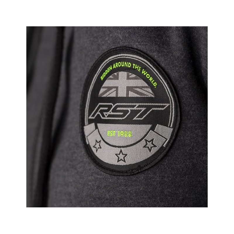 RST X Zip Factory CE  motoros melegítőpulóver szürke kiárusítás - II. minőség