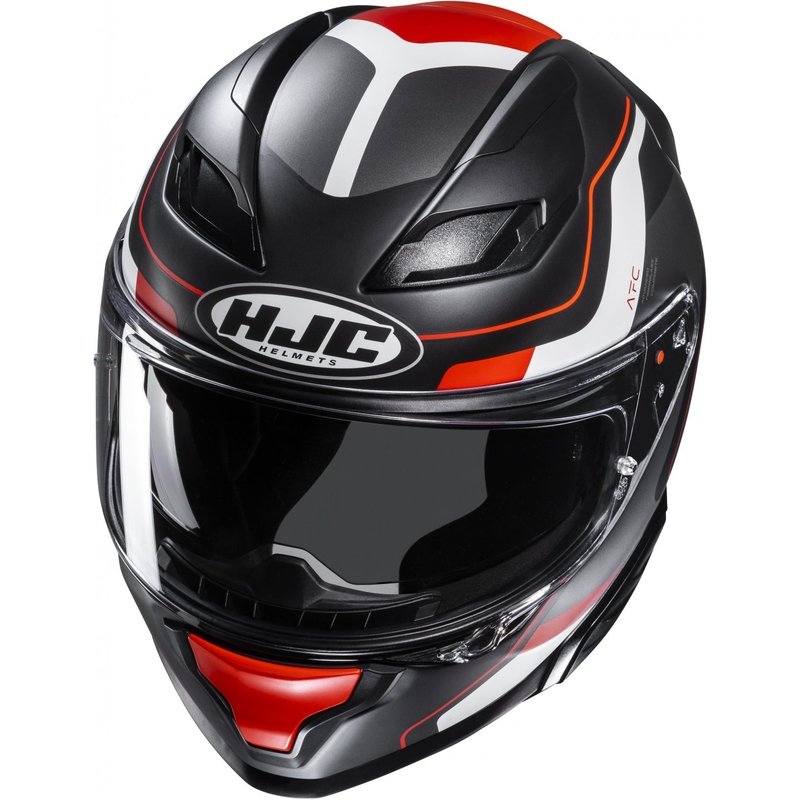 Integrált motoros sisak HJC F71 Arcan MC1SF fekete-szürke-piros