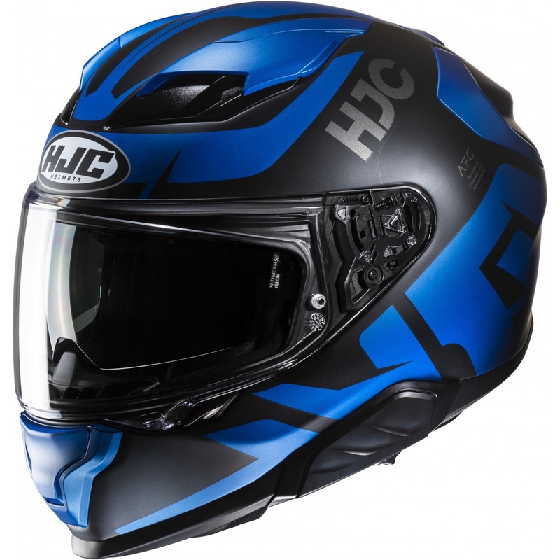 Beépített motoros sisak HJC F71 Bard MC2SF fekete-kék