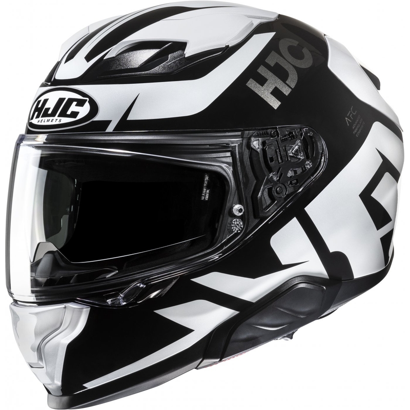 Beépített motoros sisak HJC F71 Bard MC5 fekete-fehér