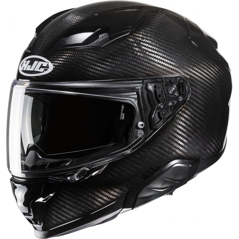 Beépített motoros sisak HJC F71 CARBON fekete