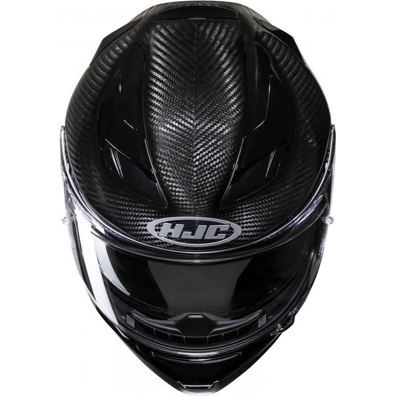 Beépített motoros sisak HJC F71 CARBON fekete