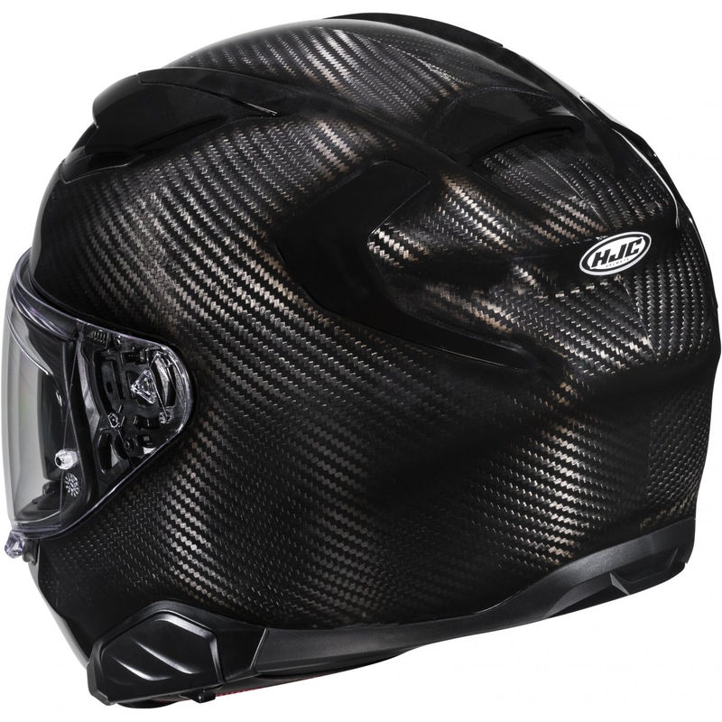 Beépített motoros sisak HJC F71 CARBON fekete