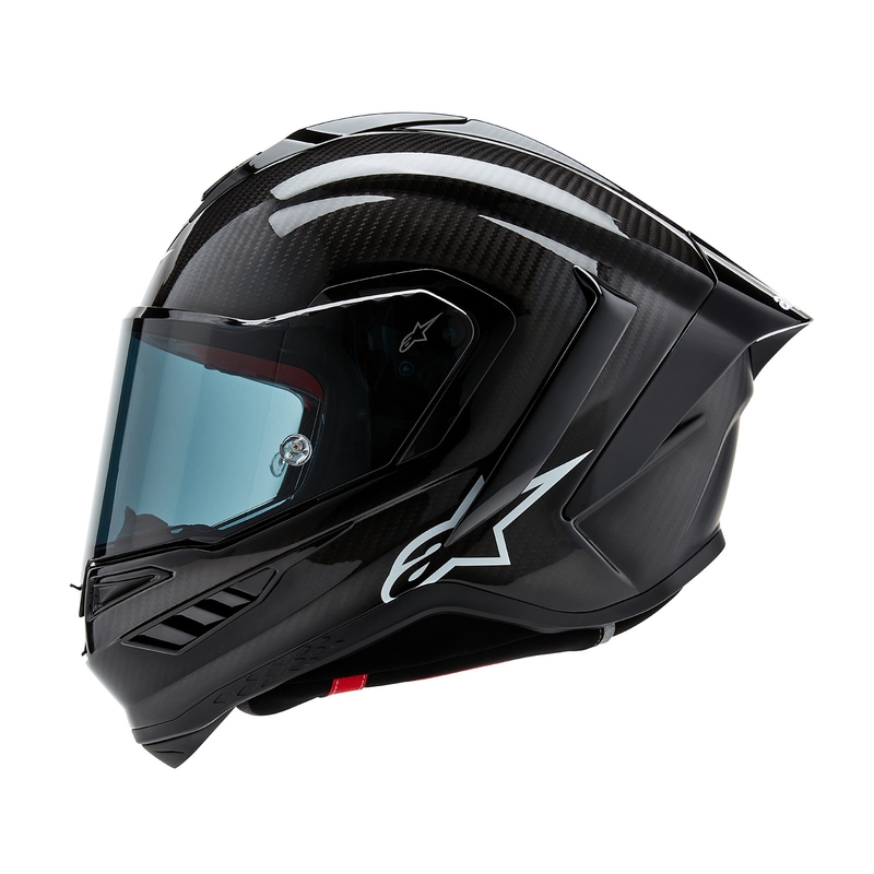 Alpinestars Supertech R-10 Solid carbon zárt motoros bukósisak fekete