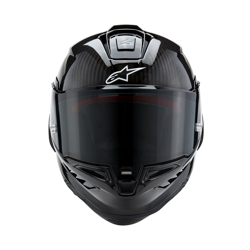 Alpinestars Supertech R-10 Solid carbon zárt motoros bukósisak fekete