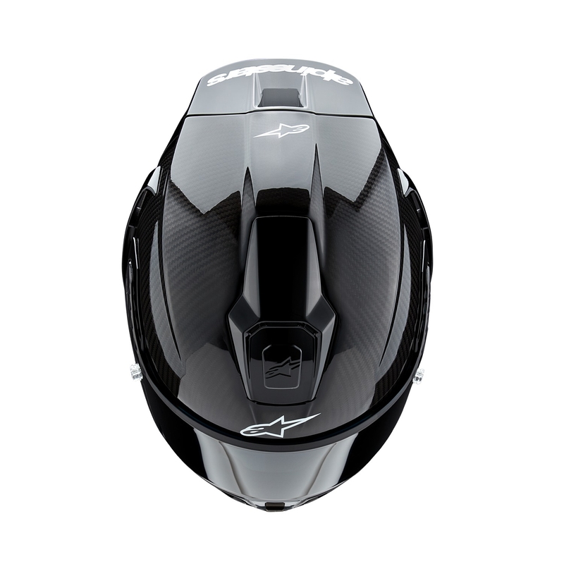 Alpinestars Supertech R-10 Solid carbon zárt motoros bukósisak fekete