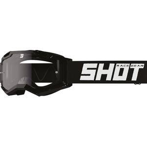 Shot Rocket Kid 2.0 gyerek motokrossz szemüveg fekete (átlátszó plexi)