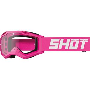 Shot Rocket Kid 2.0 gyerek motokrossz szemüveg rózsaszín (átlátszó plexi)