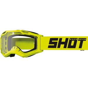 Shot Rocket Kid 2.0 gyerek motokrossz szemüveg fluo sárga (átlátszó plexi)