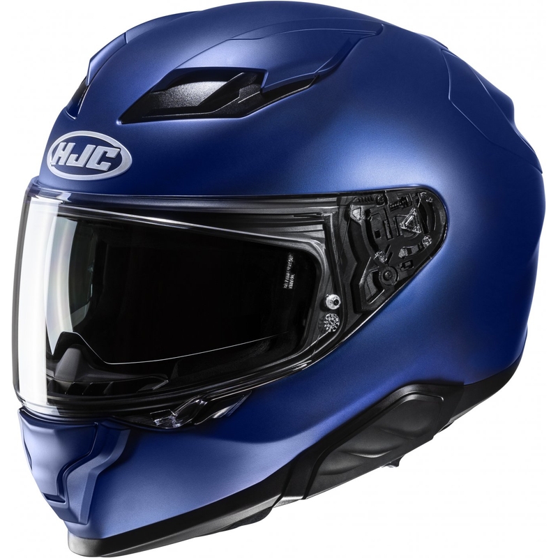 Beépített motoros sisak HJC F71 Tömör metálkék