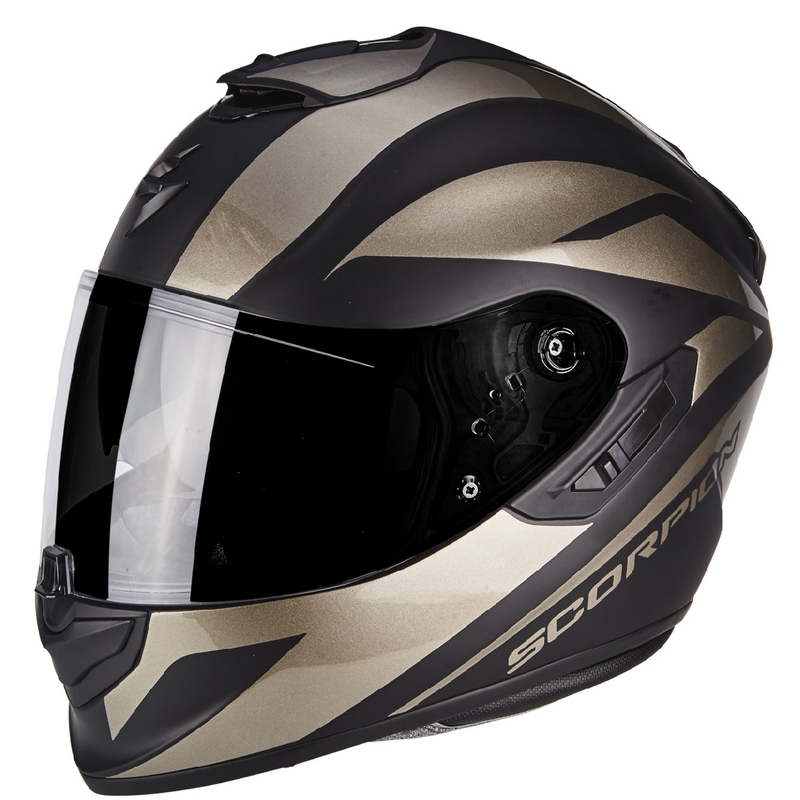 Integrált motoros sisak Scorpion Exo-1400 Air Freeway II titán eladó kiárusítás