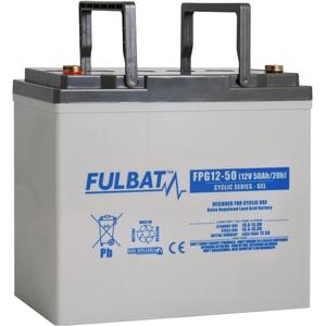 Zselés akkumulátor FULBAT FPG12-50 (T6)