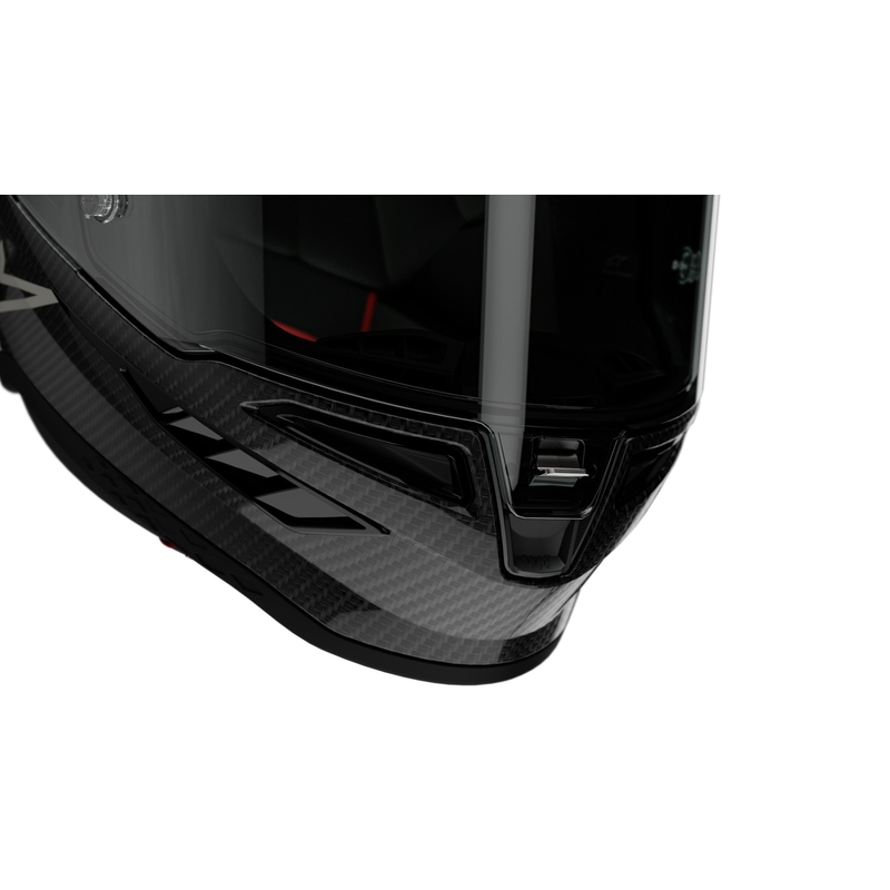 Alpinestars Supertech R-10 Element karbon teljes arcvédős bukósisak ezüst-fekete