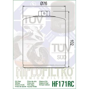 Olajszűrő HIFLOFILTRO HF171BRC Versenymotor