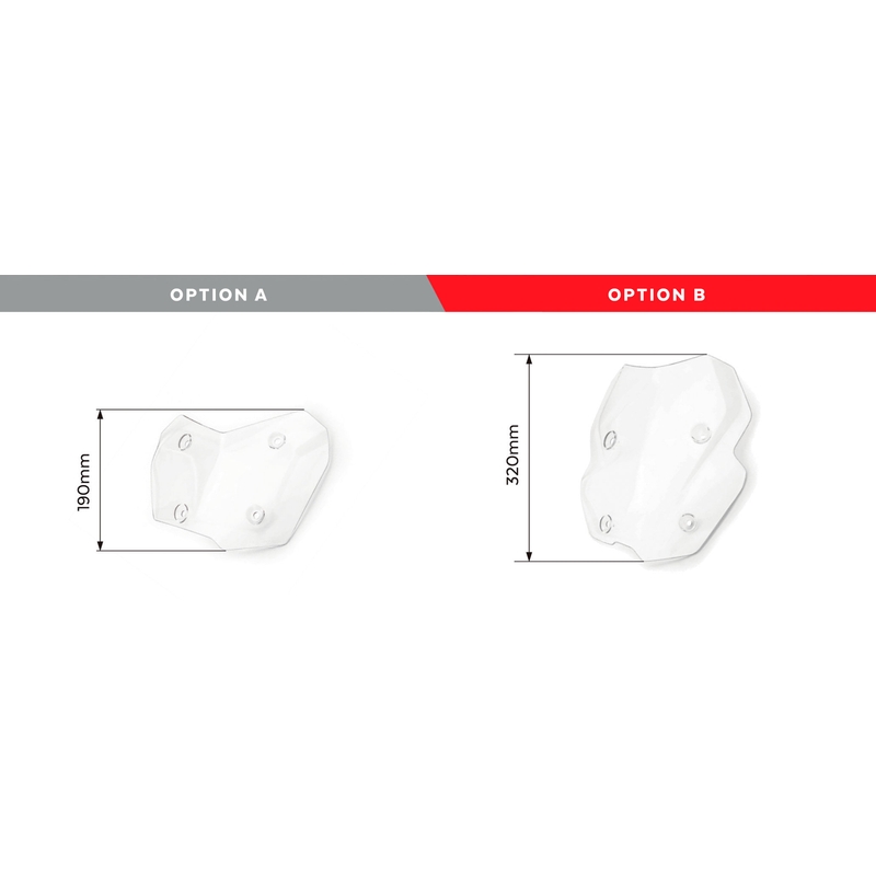 Windscreen PUIG TOURING smoke