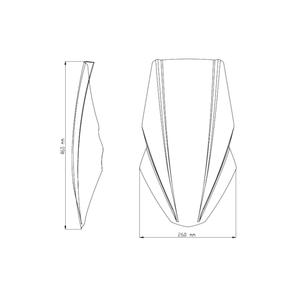 Windshield PUIG NEW. GEN TOURING 9369N fekete