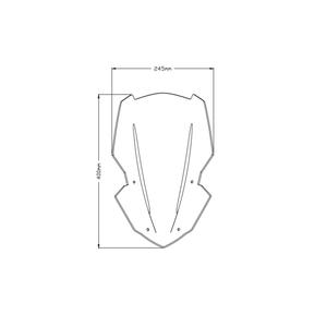 Windshield PUIG NEW. GEN TOURING 9392H smoke