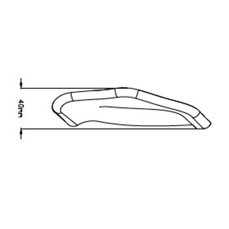 Windshield PUIG FRONTAL PLATE matt black