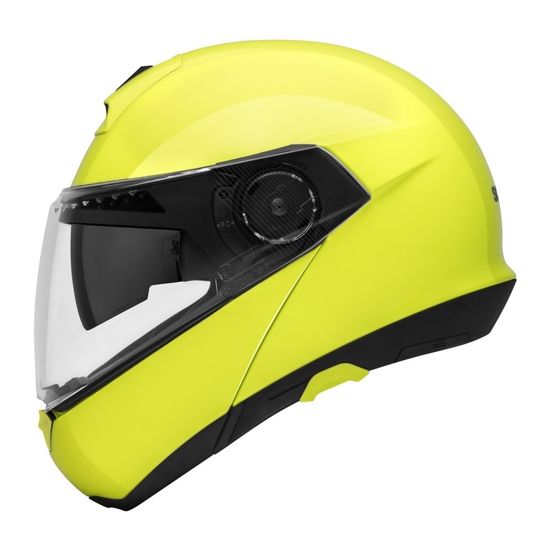 Billenő motoros sisak Schuberth C4 fluo sárga eladó kiárusítás