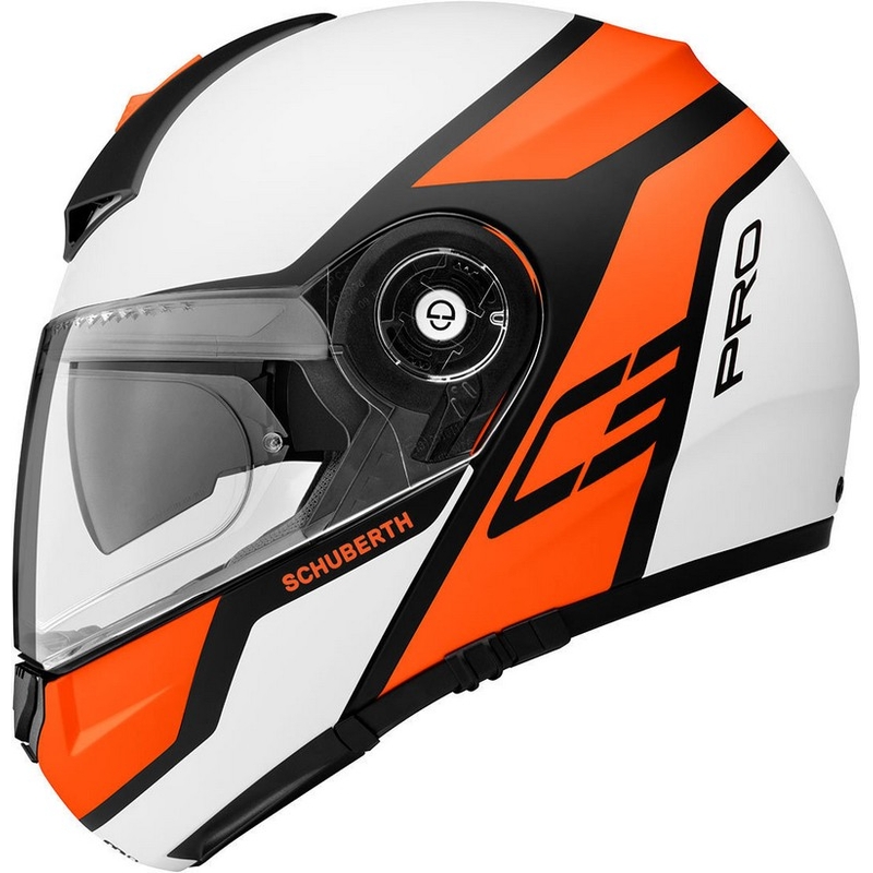 Billenő sisak Schuberth C3 Pro Echo fluo narancs eladás kiárusítás