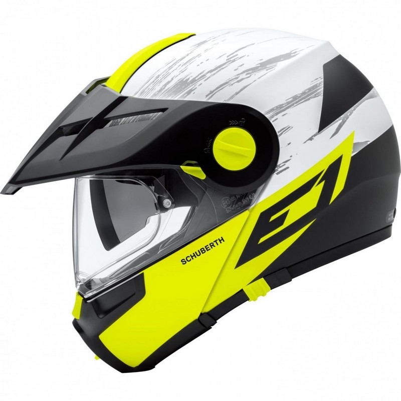 Enduro összecsukható sisak Schuberth E1 fluo sárga eladó kiárusítás