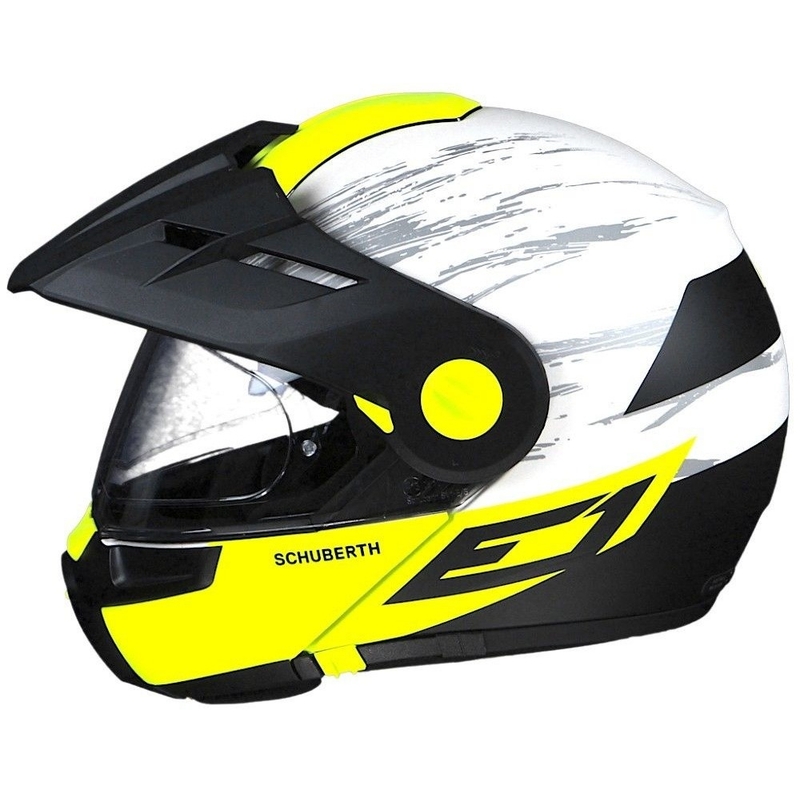 Enduro összecsukható sisak Schuberth E1 fluo sárga eladó kiárusítás