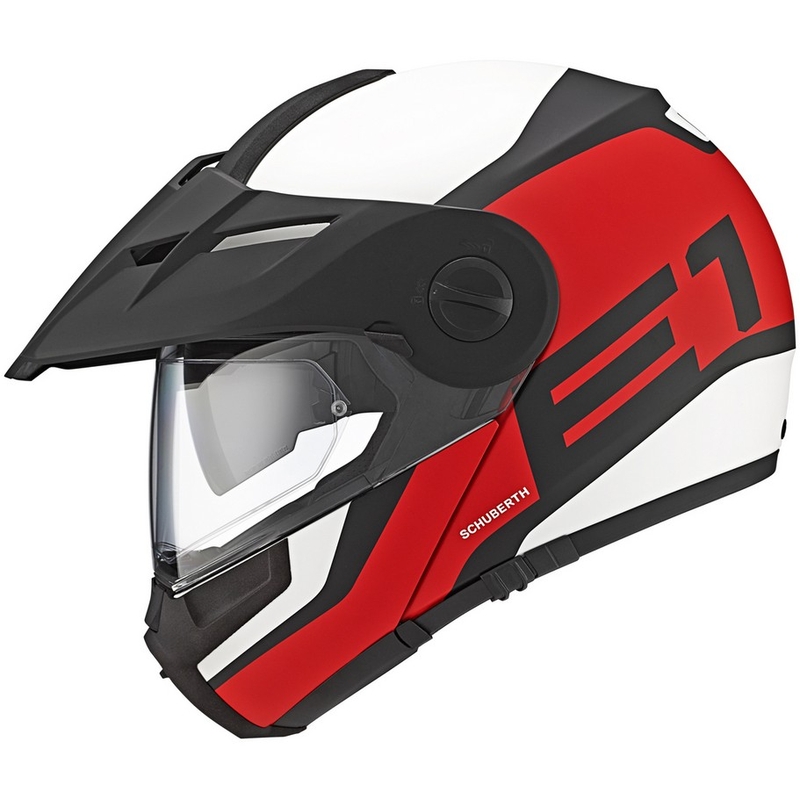 Enduro összecsukható sisak Schuberth E1 piros eladás kiárusítás