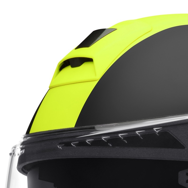 Billenő sisak motorkerékpárhoz Schuberth C4 fekete-fluo sárga eladó kiárusítás