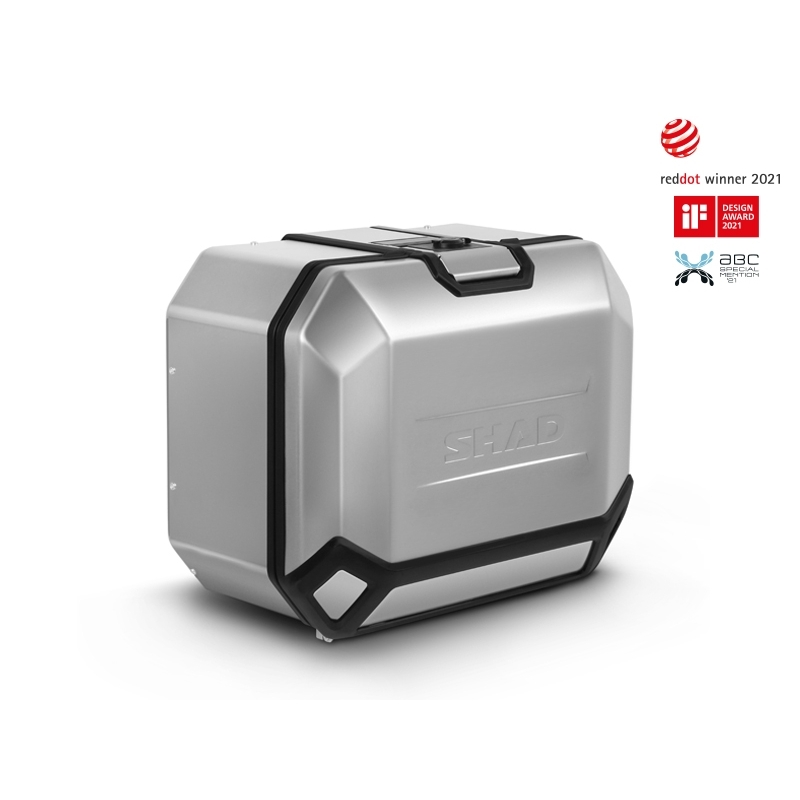 Complete set of 47L / 47L SHAD TERRA aluminum side cases, including mounting kit SHAD HONDA CB 500 X