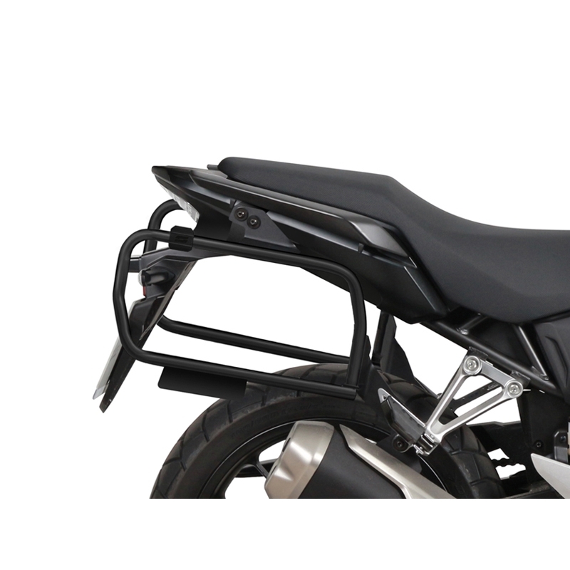 Complete set of aluminum cases SHAD TERRA, 48L topcase + 36L / 36L side cases, including mounting kit and plate SHAD HONDA CB 500 X