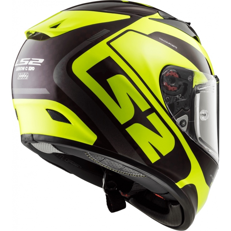 Motoros sisak LS2 FF323 Arrow C EVO Sting fluo sárga eladó kiárusítás