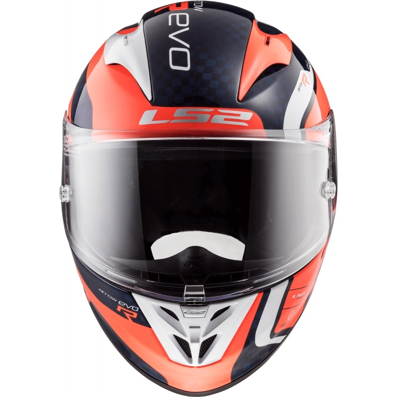 Motoros sisak LS2 FF323 Arrow C EVO Sting fluo narancs