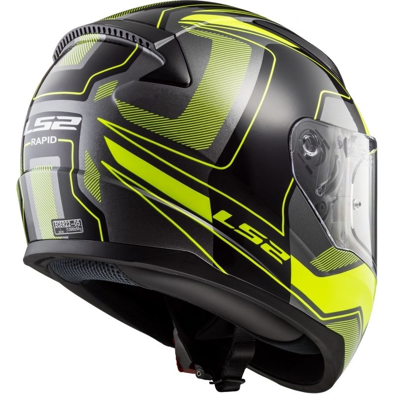 Integrált motoros sisak LS2 FF353 Rapid Carrera akció kiárusítás
