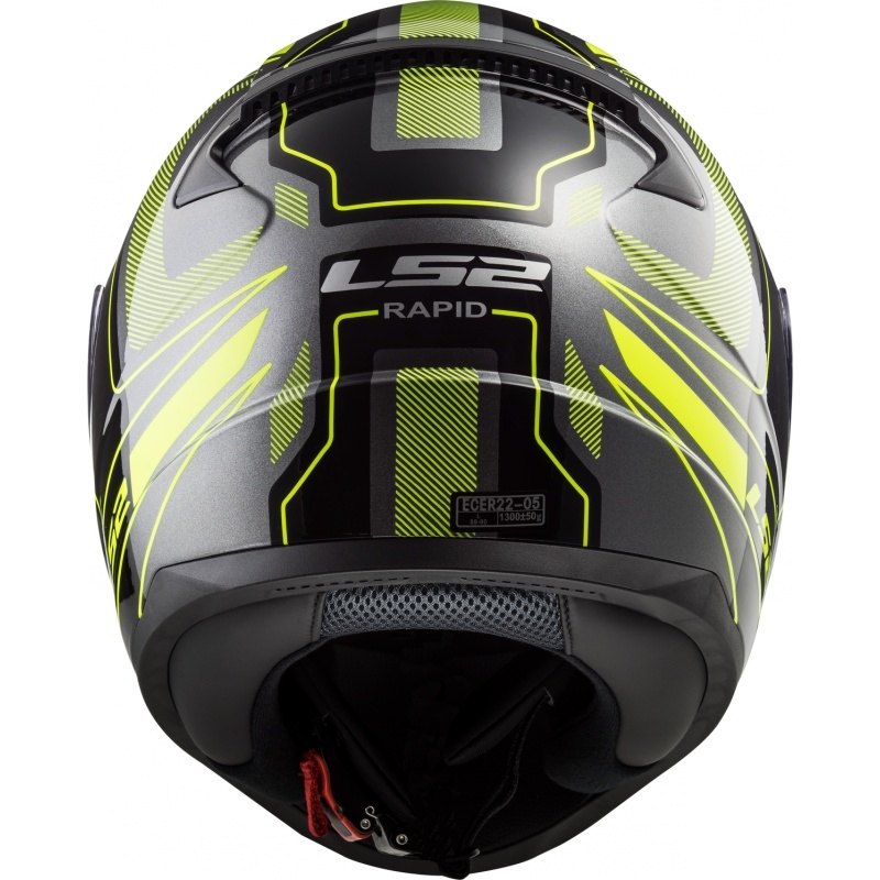 Integrált motoros sisak LS2 FF353 Rapid Carrera akció kiárusítás