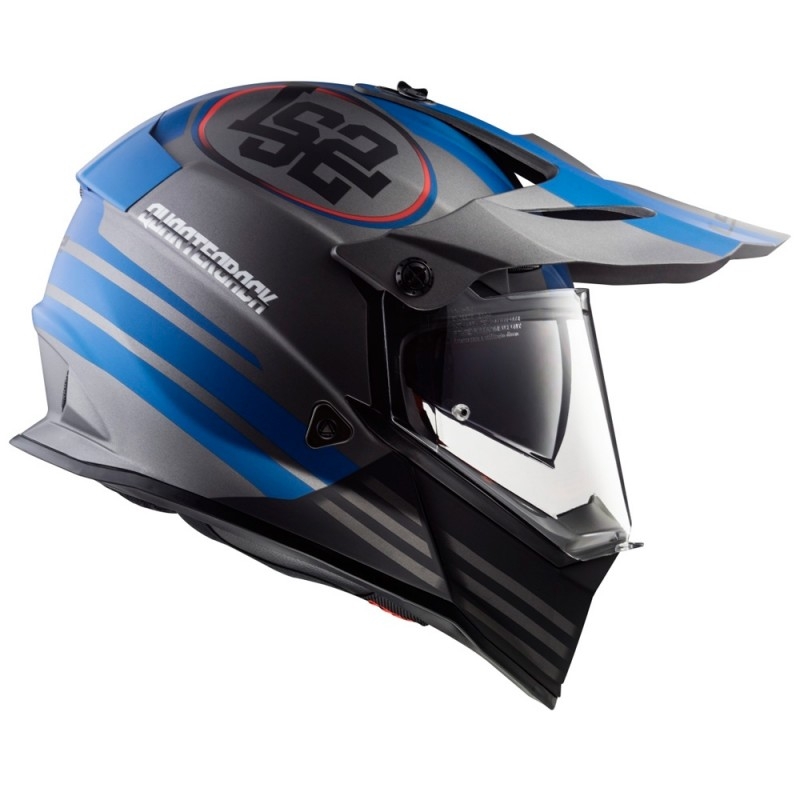 Enduro sisak LS2 MX436 Pioneer hátvéd