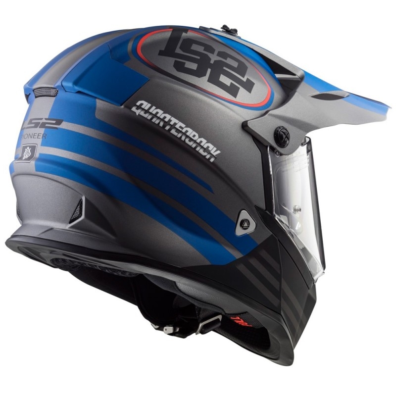 Enduro sisak LS2 MX436 Pioneer hátvéd