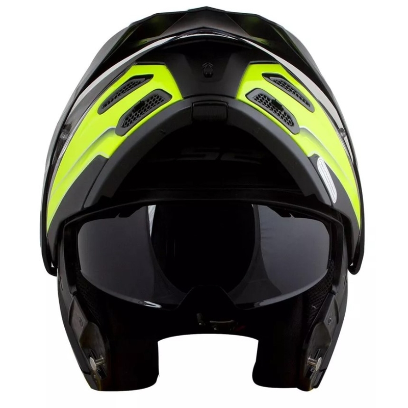 Billenő sisak LS2 FF324 Metro EVO Rapid fekete-fluo sárga eladó kiárusítás