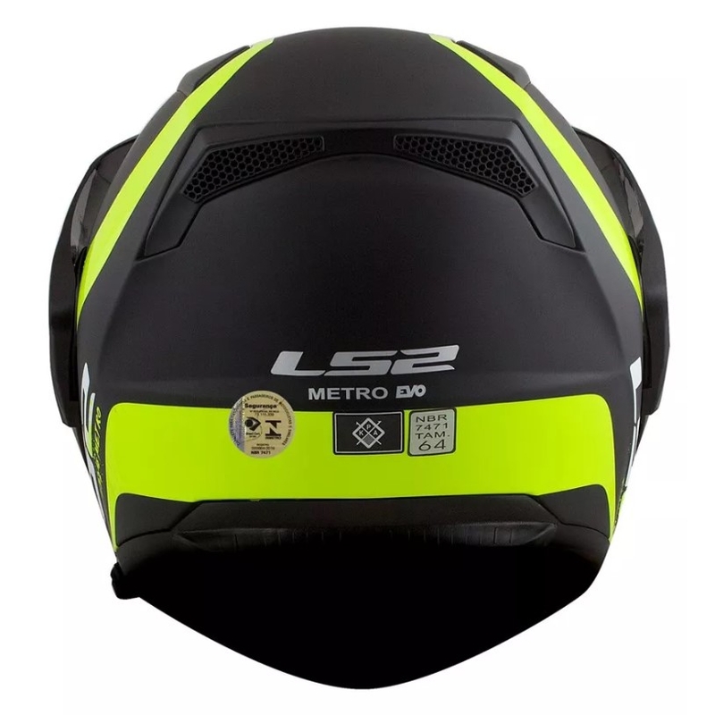 Billenő sisak LS2 FF324 Metro EVO Rapid fekete-fluo sárga eladó kiárusítás