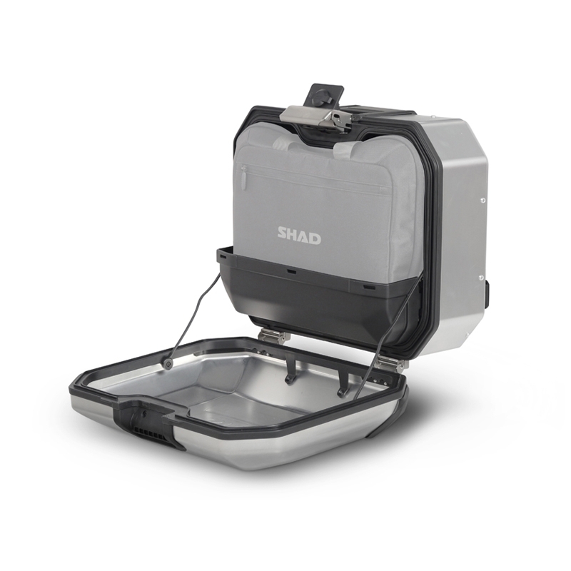 Complete set of 36L / 47L SHAD TERRA aluminum side cases, including mounting kit SHAD CF Moto 800MT