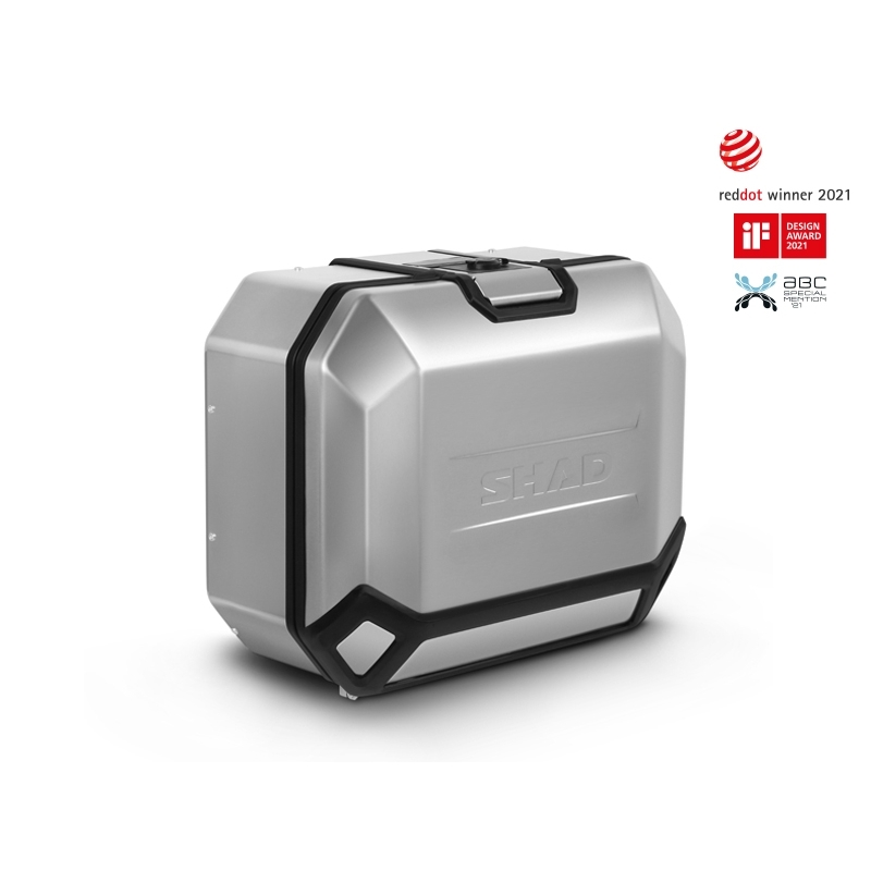 Complete set of 36L / 47L SHAD TERRA aluminum side cases, including mounting kit SHAD CF Moto 800MT