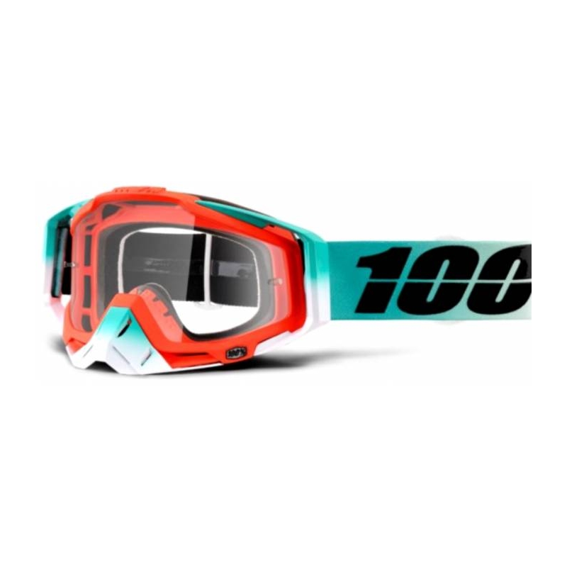 Szemüveg 100% Racecraft Cubica (átlátszó szemellenző)