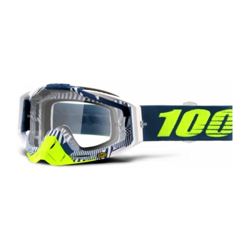 Szemüveg 100% Racecraft Eclipse (átlátszó szemellenző)