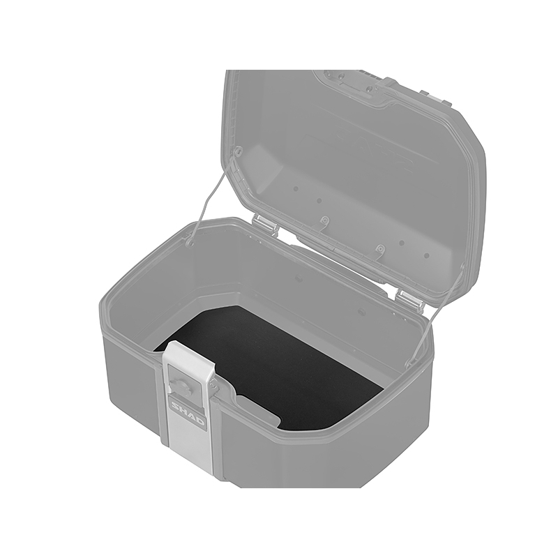 Complete set of SHAD TERRA TR40 adventure saddlebags and SHAD TERRA BLACK aluminium 55L topcase, including mounting kit SHAD Aprilia Tuareg 660